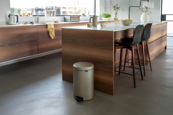 뉴 아이콘 페달 빈 휴지통 20 리터, Metallic Gold Brabantia | 브라반티아