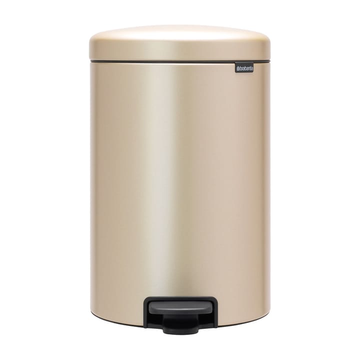 뉴 아이콘 페달 빈 휴지통 20 리터 - Metallic Gold - Brabantia | 브라반티아