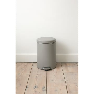 뉴 아이콘 페달 빈 휴지통 20 리터 - Mineral concrete grey - Brabantia | 브라반티아