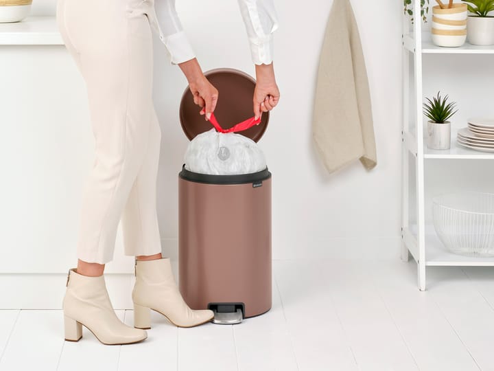 뉴 아이콘 페달 빈 휴지통 20 리터, Satin taupe Brabantia | 브라반티아