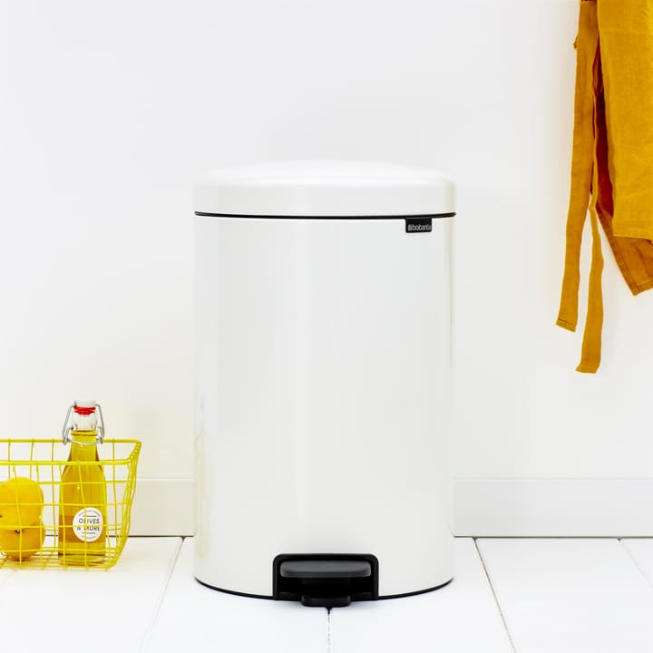 뉴 아이콘 페달 빈 휴지통 20 리터, white Brabantia | 브라반티아