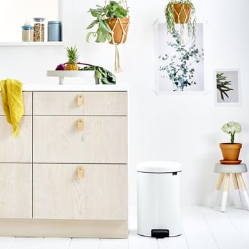 뉴 아이콘 페달 빈 휴지통 20 리터 - white - Brabantia | 브라반티아