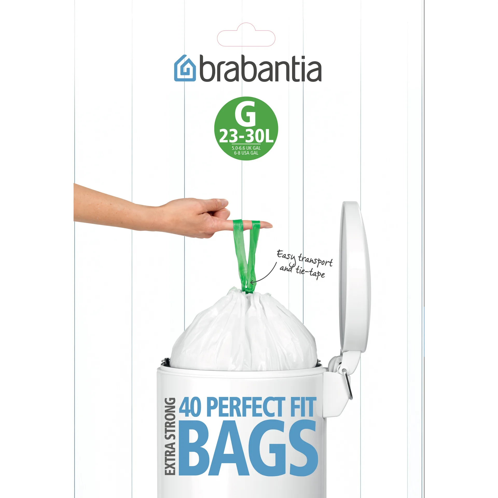 브라반티아 빈 라이너, 23-30 liter G 40 pieces Brabantia | 브라반티아