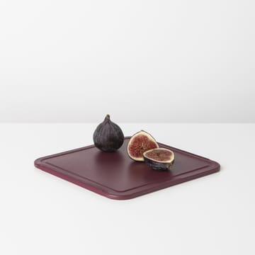 테이스티+ 도마 미듐 25x25 cm - Aubergine red - Brabantia | 브라반티아