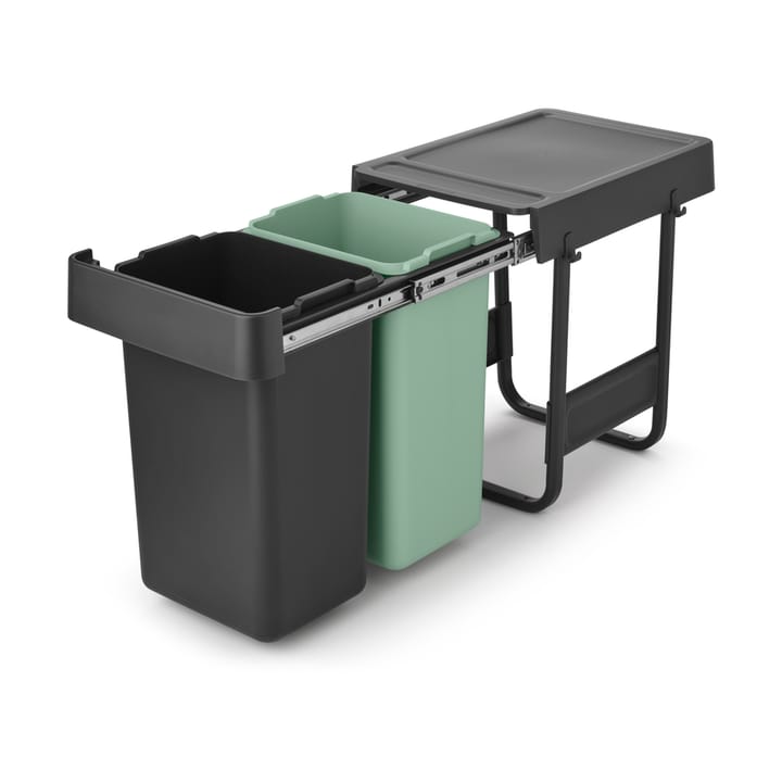 소트 & 고 빌트인 용기, 2x15 L, Dark grey Brabantia | 브라반티아