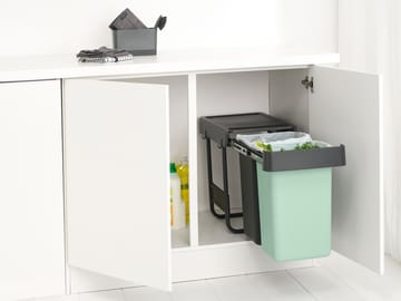 소트 & 고 빌트인 용기, 2x15 L - Dark grey - Brabantia | 브라반티아