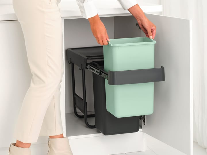 소트 & 고 빌트인 용기, 2x15 L, Dark grey Brabantia | 브라반티아