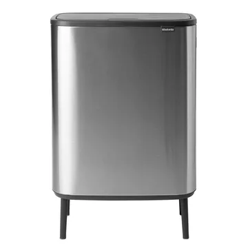 보 터치 빈 휴지통 하이 2x30 L - matte-brushed steel - Brabantia | 브라반티아