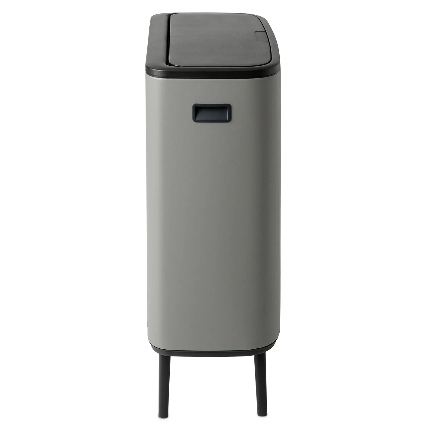 보 터치 빈 휴지통 하이 2x30 L, Mineral concrete grey Brabantia | 브라반티아