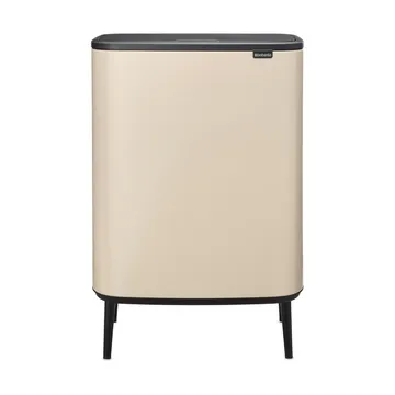 보 터치 빈 휴지통 하이 2x30 L - Soft Beige - Brabantia | 브라반티아
