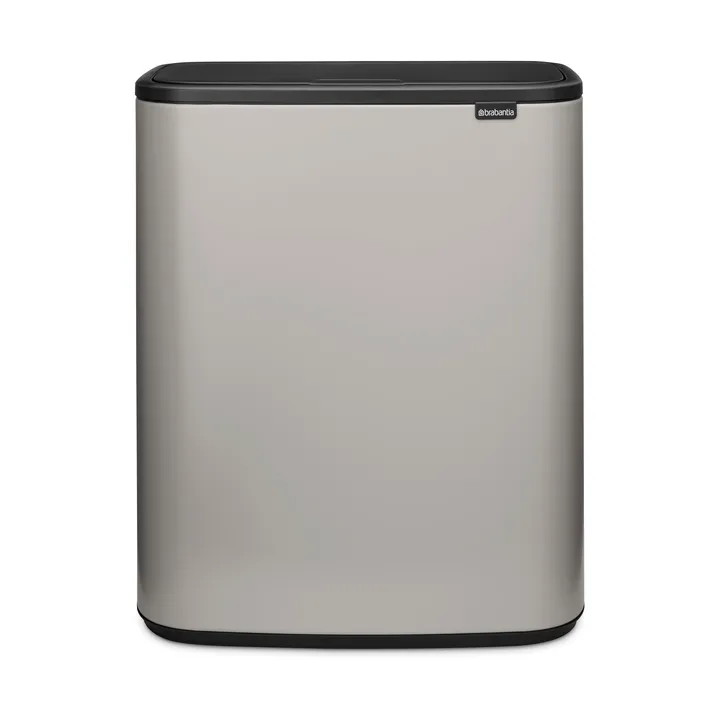 보 터치 빈 휴지통 2x30 L - Soft Grey - Brabantia | 브라반티아