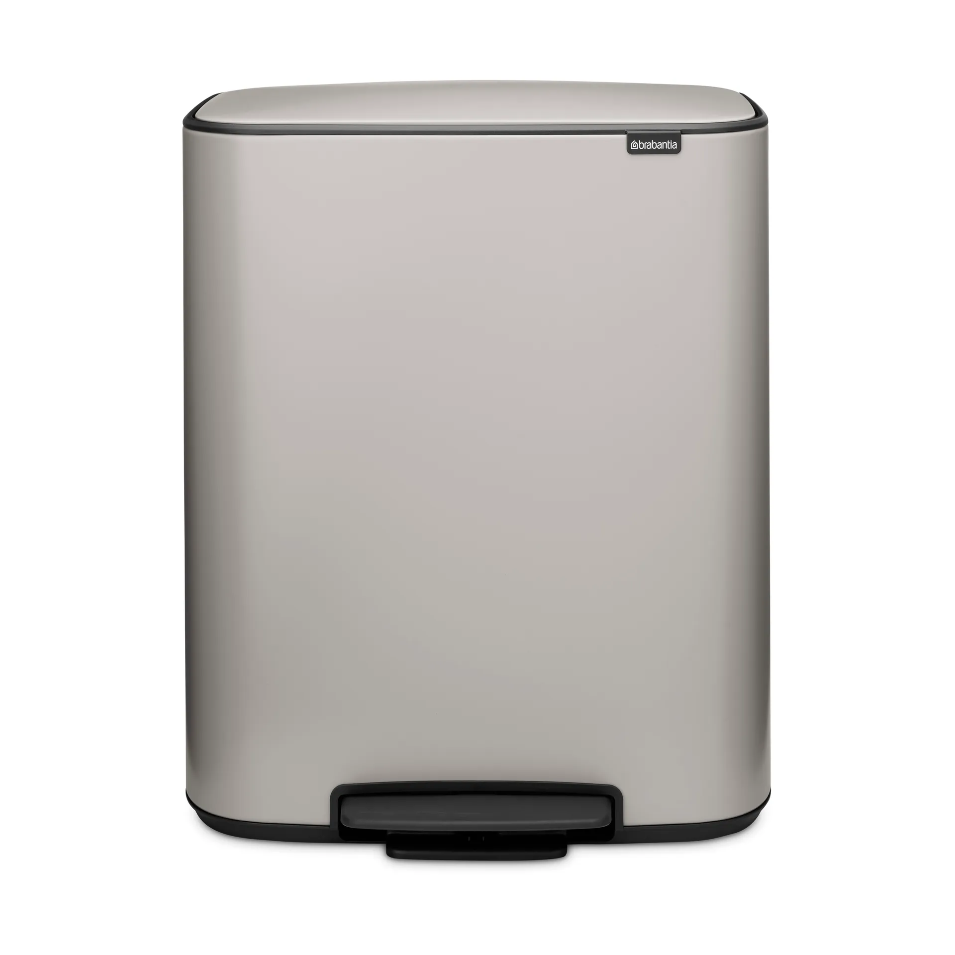 보 페달 빈 휴지통 2x30 L, Soft Grey Brabantia | 브라반티아