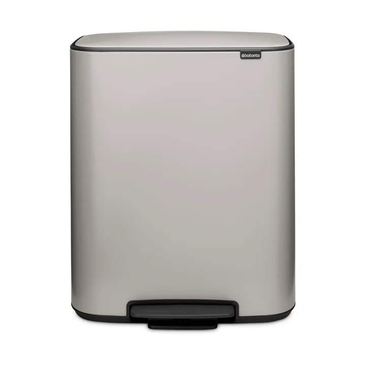 보 페달 빈 휴지통 2x30 L - Soft Grey - Brabantia | 브라반티아
