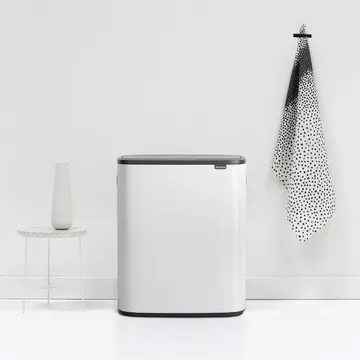 보 터치 빈 휴지통 2x30 L - White - Brabantia | 브라반티아