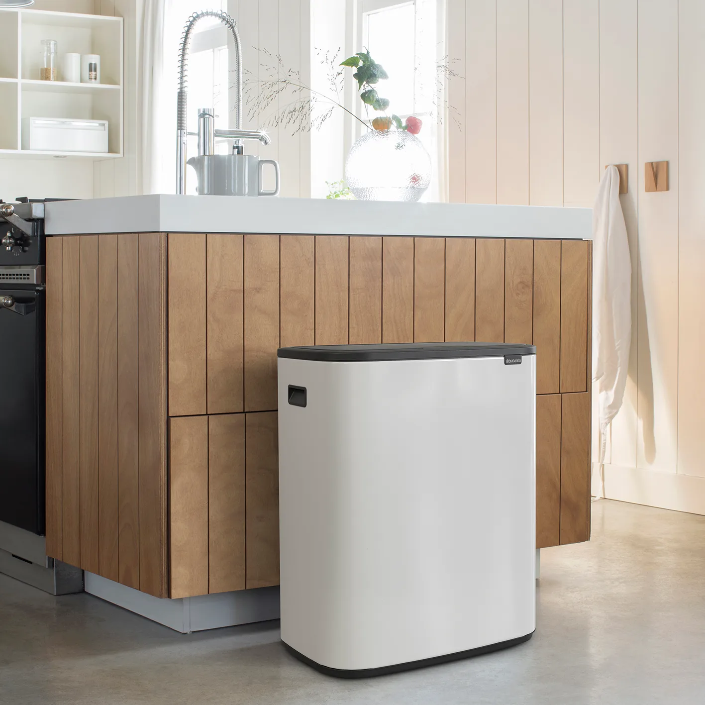 보 터치 빈 휴지통 2x30 L, White Brabantia | 브라반티아