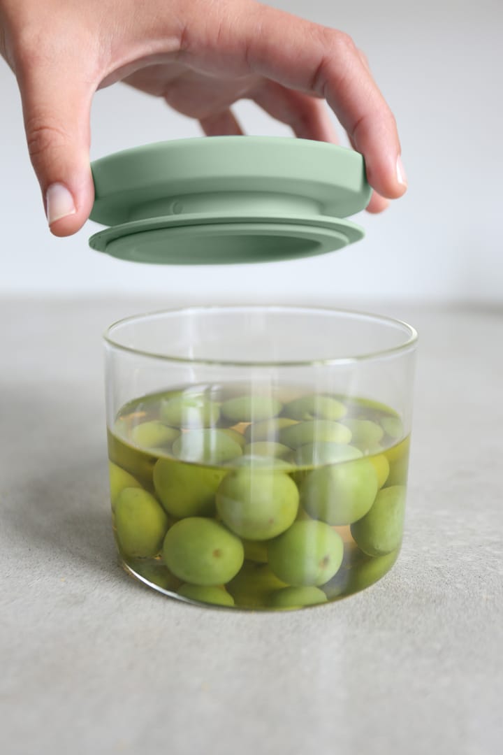 브라반티아 유리 병 3개 세트, Black-grey-green Brabantia | 브라반티아