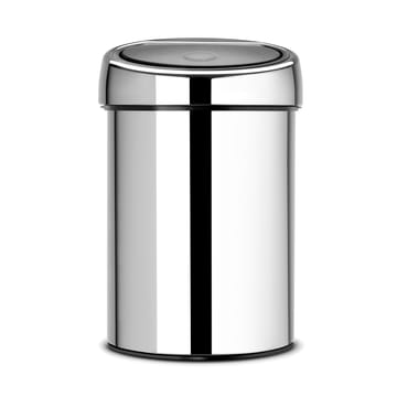 터치 빈 휴지통 3 리터 월 마운티드 - brilliant steel - Brabantia | 브라반티아