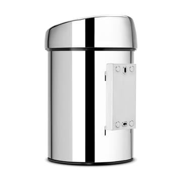 터치 빈 휴지통 3 리터 월 마운티드 - brilliant steel - Brabantia | 브라반티아