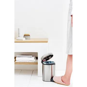 뉴 아이콘 페달 빈 휴지통 3 L - Matt steel fingerprint proof - Brabantia | 브라반티아