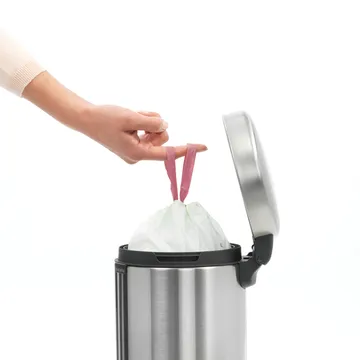 뉴 아이콘 페달 빈 휴지통 3 L - Matt steel fingerprint proof - Brabantia | 브라반티아