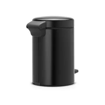 뉴 아이콘 페달 빈 휴지통 3 L - matte black - Brabantia | 브라반티아