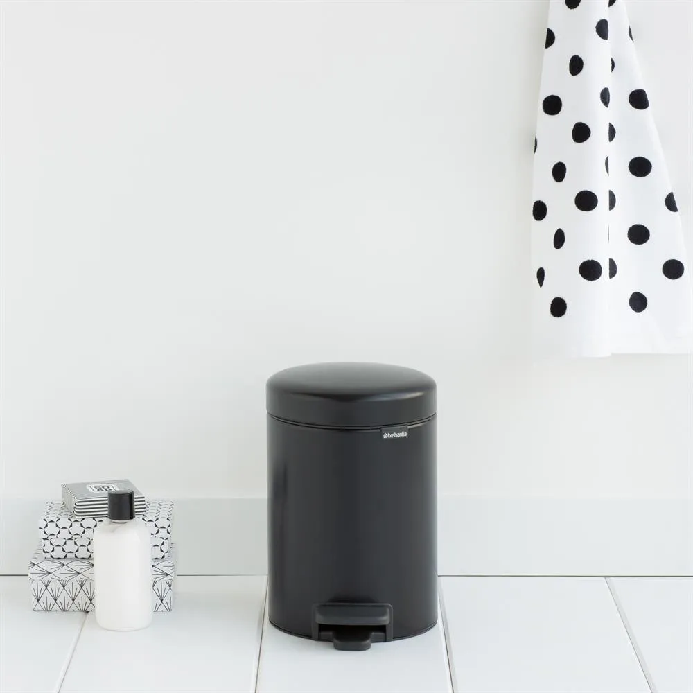 뉴 아이콘 페달 빈 휴지통 3 L, matte black Brabantia | 브라반티아