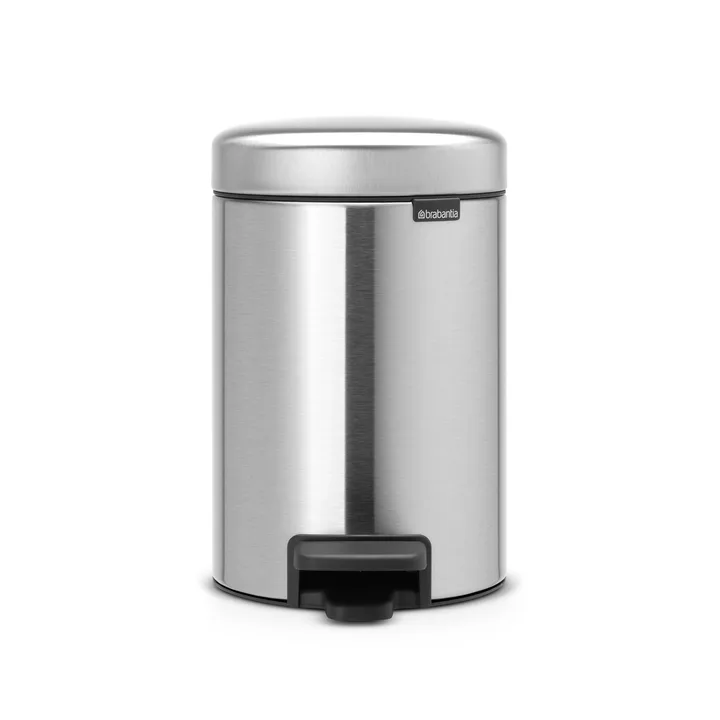 뉴 아이콘 페달 빈 휴지통 3 L - matte steel - Brabantia | 브라반티아