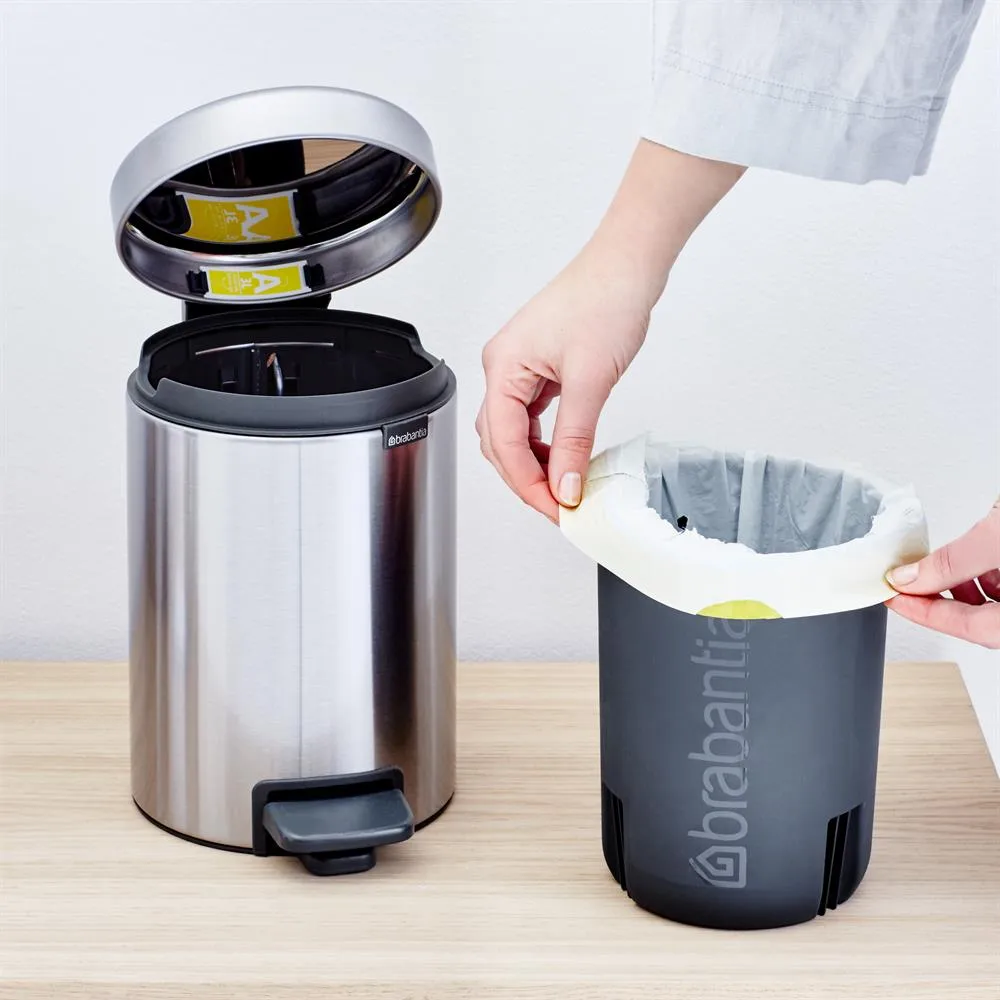 뉴 아이콘 페달 빈 휴지통 3 L, matte steel Brabantia | 브라반티아