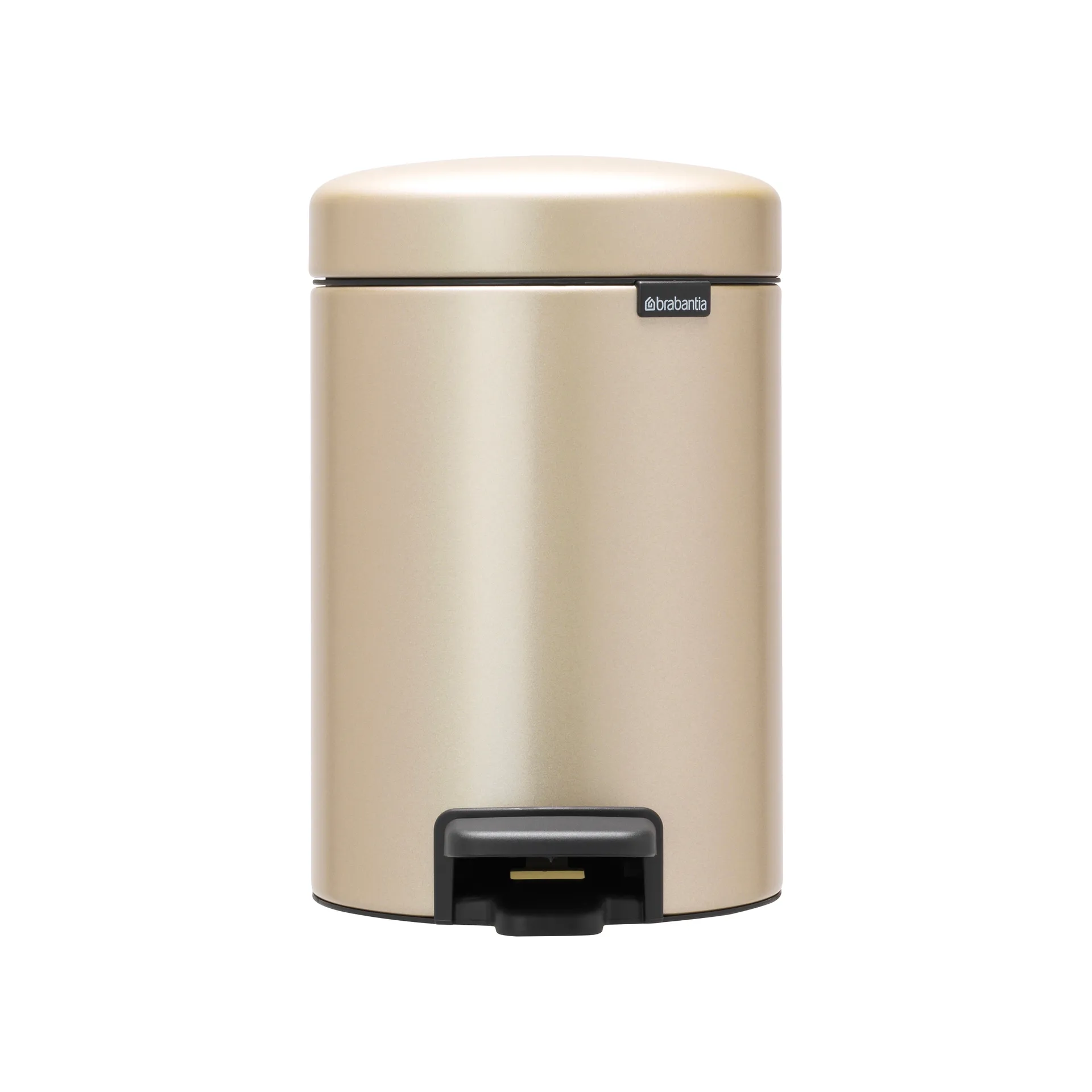뉴 아이콘 페달 빈 휴지통 3 L, Metallic Gold Brabantia | 브라반티아