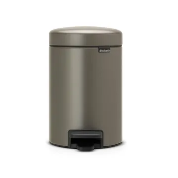 뉴 아이콘 페달 빈 휴지통 3 L - platinum - Brabantia | 브라반티아