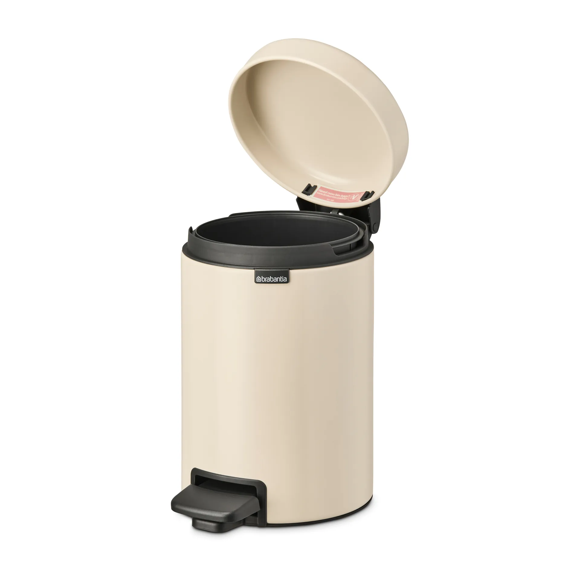 뉴 아이콘 페달 빈 휴지통 3 L, Soft beige Brabantia | 브라반티아