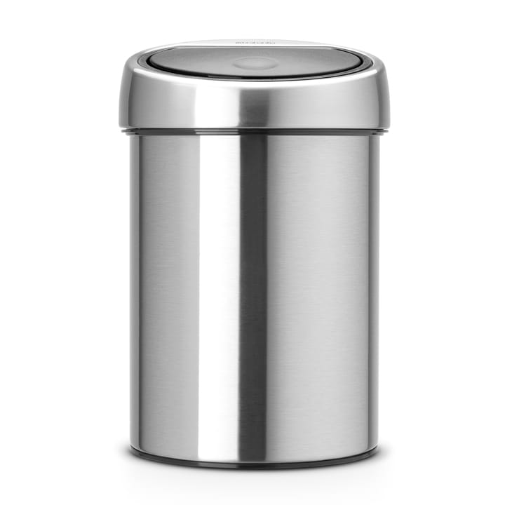 터치 빈 휴지통 3 리터 월 마운티드 - matte steel - Brabantia | 브라반티아