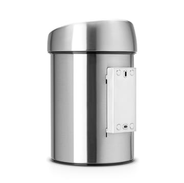 터치 빈 휴지통 3 리터 월 마운티드 - matte steel - Brabantia | 브라반티아