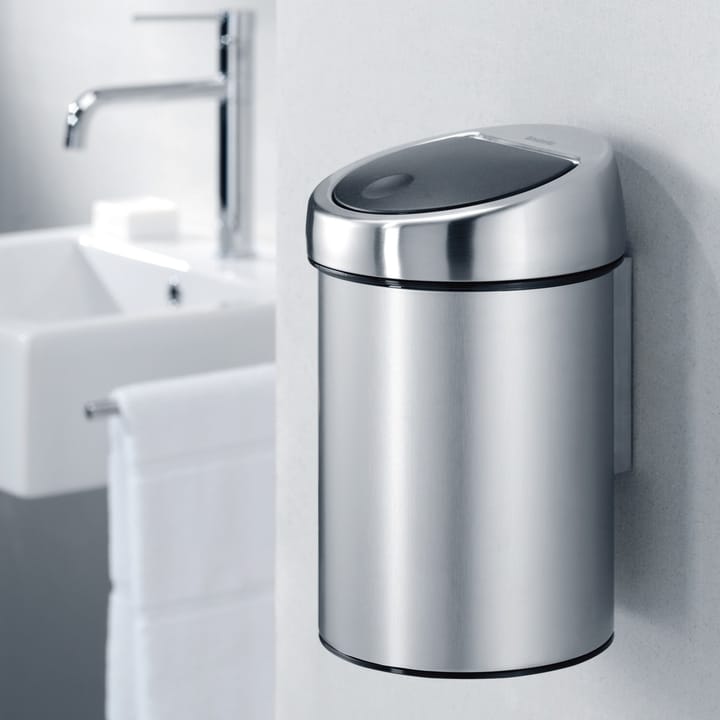 터치 빈 휴지통 3 리터 월 마운티드, matte steel Brabantia | 브라반티아