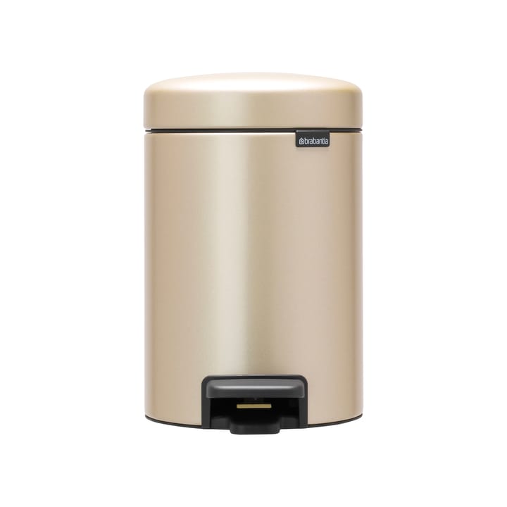 뉴 아이콘 페달 빈 휴지통 3 리터 - Metallic Gold - Brabantia | 브라반티아