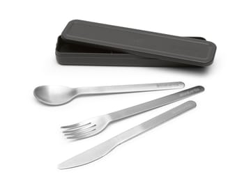 메이크 & 테이크 커트러리 3 pieces - Dark grey - Brabantia | 브라반티아