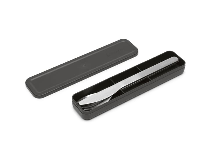 메이크 & 테이크 커트러리 3 pieces - Dark grey - Brabantia | 브라반티아