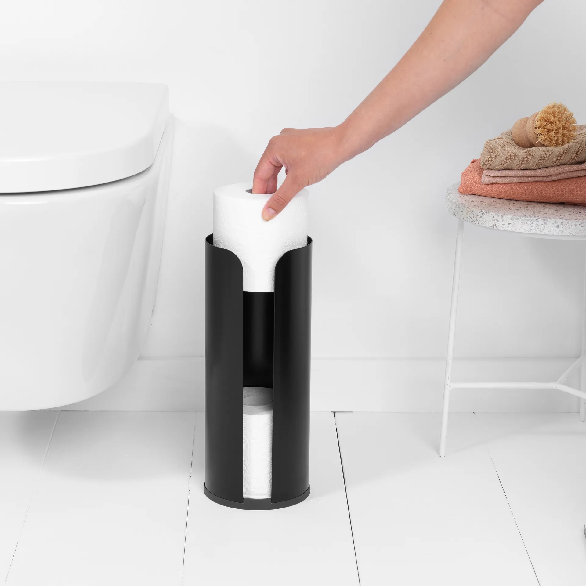 브라반티아 토일렛 페이퍼 홀더 3 rolls, matte black Brabantia | 브라반티아