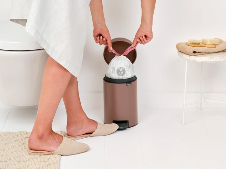 뉴 아이콘 페달 빈 휴지통 3 리터, Satin taupe Brabantia | 브라반티아