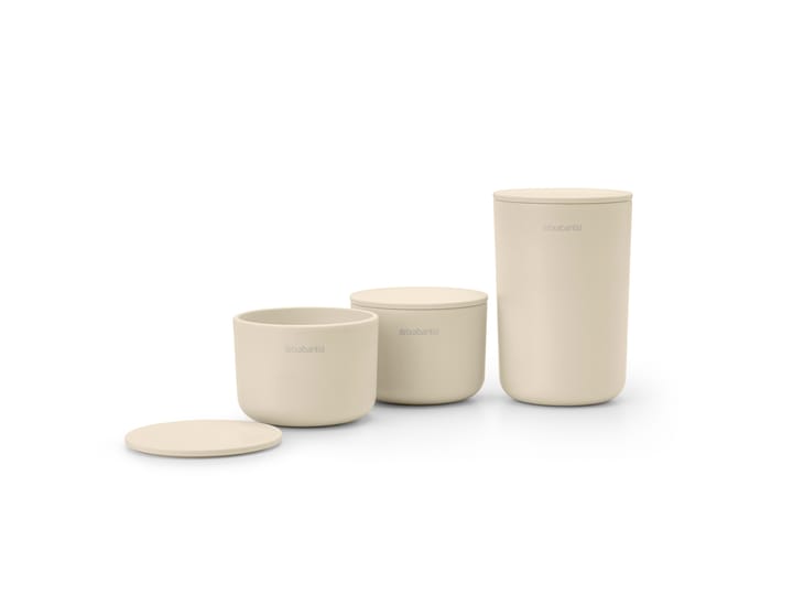 리뉴 수납병 3개 세트, Soft Beige Brabantia | 브라반티아