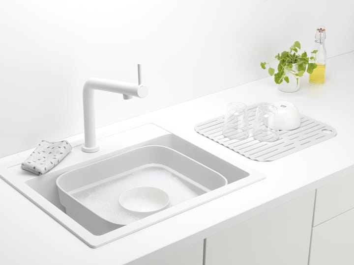 싱크사이드 접시 보울 & 드라잉 트레이 34x37 cm, Light grey Brabantia | 브라반티아