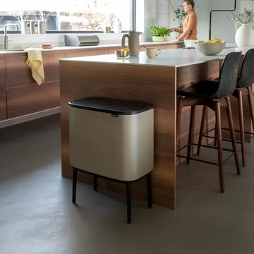 보 터치 빈 휴지통 36 L - Metallic Gold - Brabantia | 브라반티아