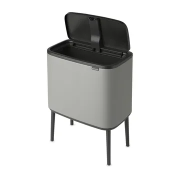 보 터치 빈 휴지통 36 L - Mineral concrete grey - Brabantia | 브라반티아