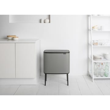 보 터치 빈 36 리터 - Mineral concrete grey - Brabantia | 브라반티아