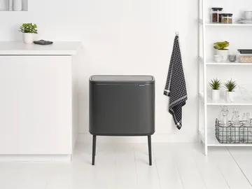 보 터치 빈 휴지통 3x11 L - Confident grey - Brabantia | 브라반티아