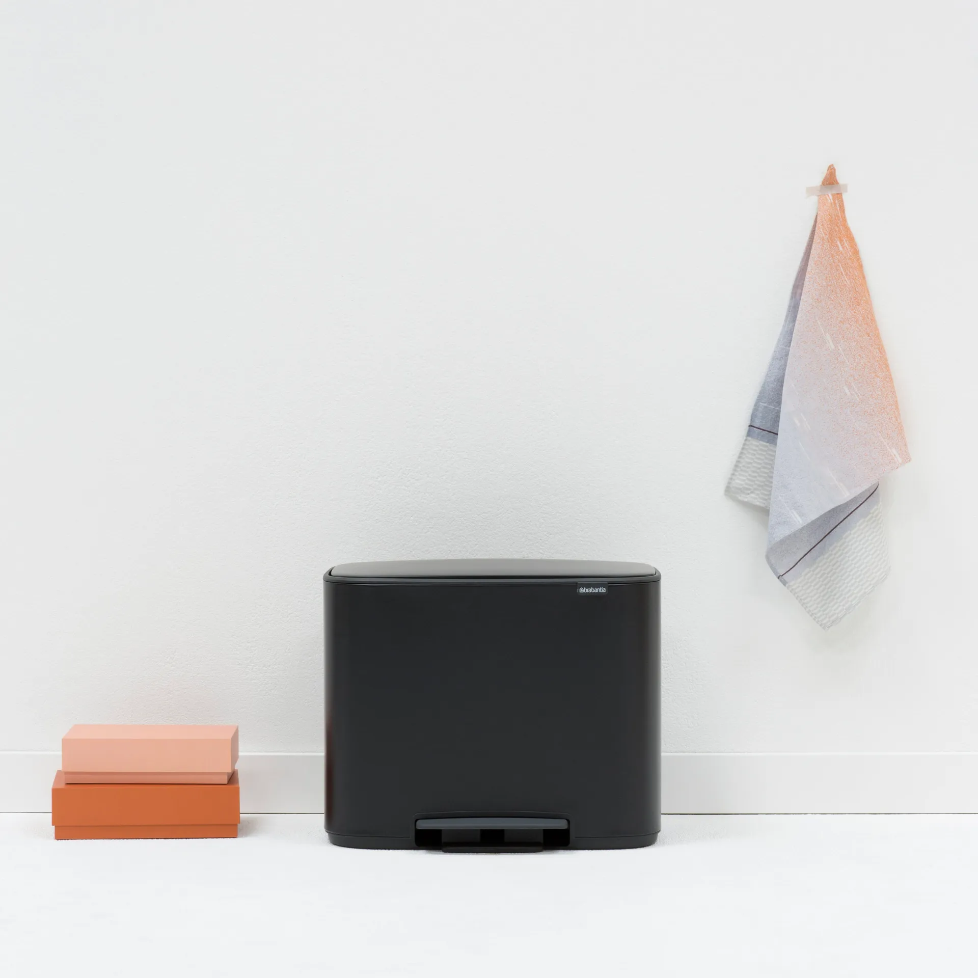 보 페달 빈 3x11 l, matte black Brabantia | 브라반티아