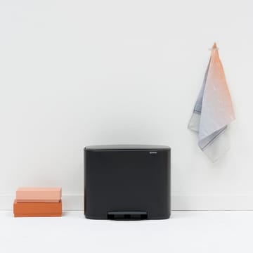 보 페달 빈 3x11 l - matte black - Brabantia | 브라반티아