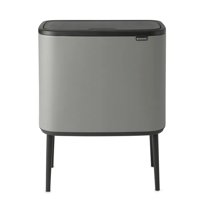 보 터치 빈 휴지통 3x11 L - Mineral concrete grey - Brabantia | 브라반티아