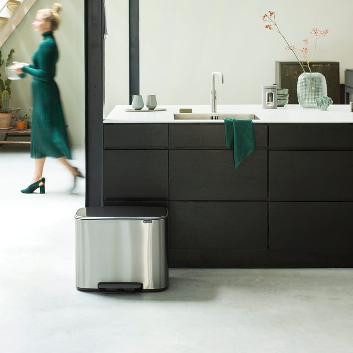 보 페달 빈 3x11 l, mineral steel FFP Brabantia | 브라반티아