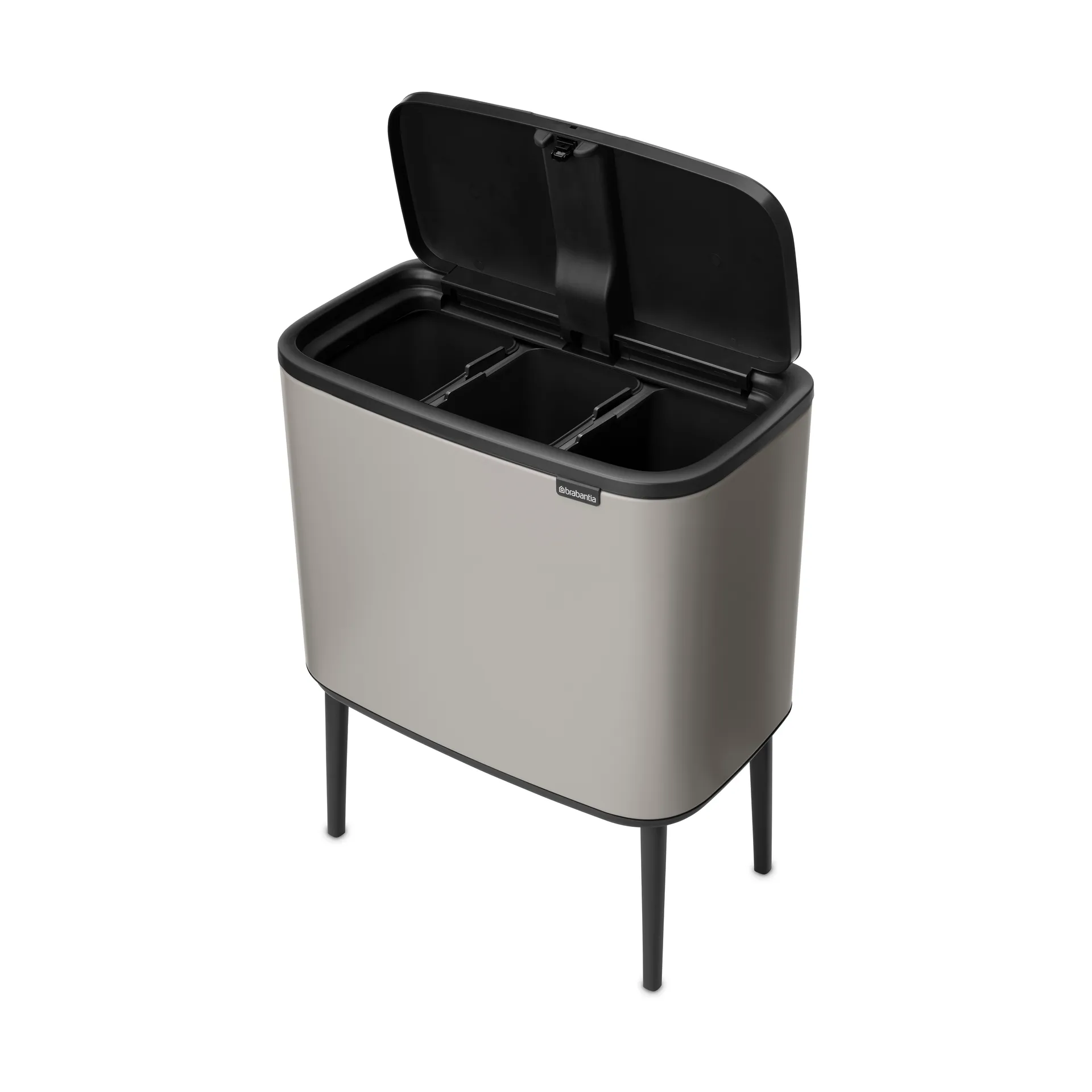 보 터치 빈 휴지통 3x11 L, Soft Grey Brabantia | 브라반티아